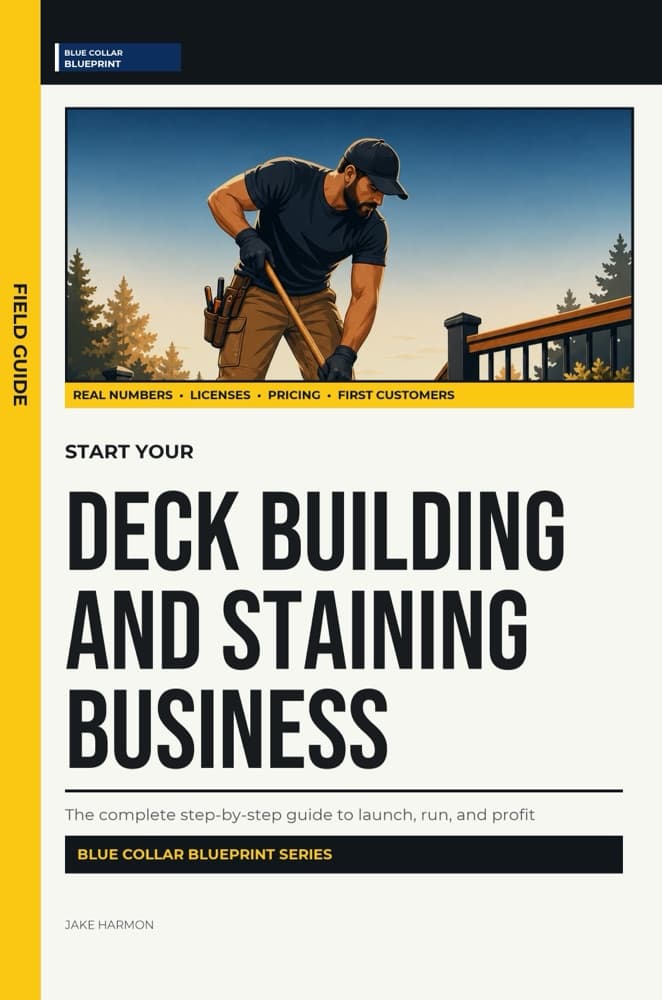 Deck Building and Staining book cover