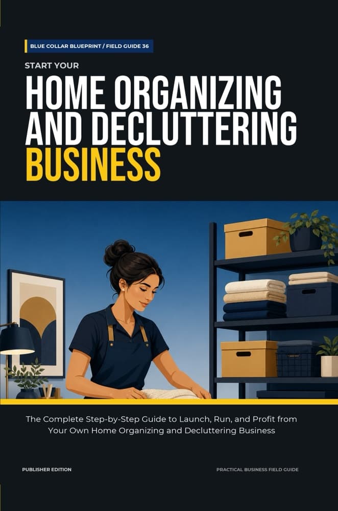 Start Your Home Organizing and Decluttering Business second edition cover