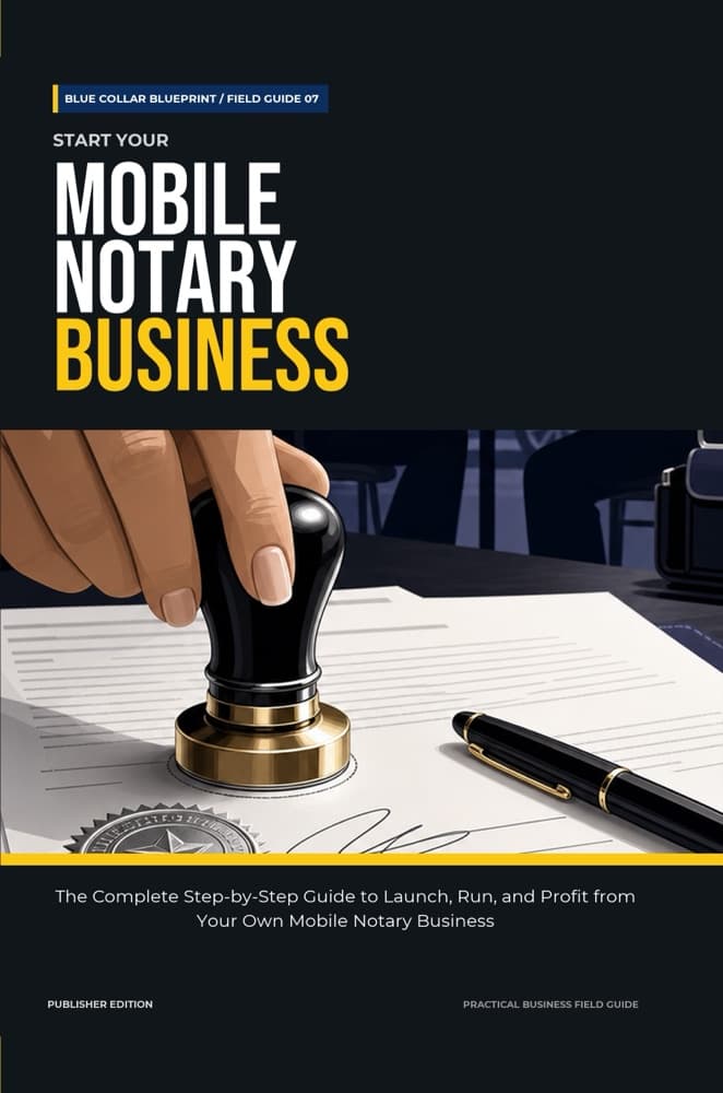 Start Your Mobile Notary Business second edition cover