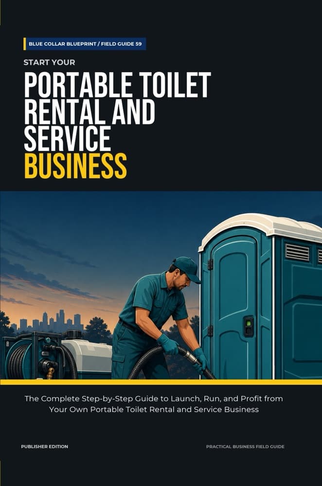Start Your Portable Toilet Rental and Service Business, second edition book cover