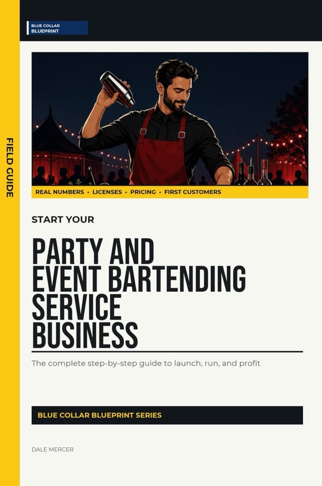 Party and Event Bartending Service book cover