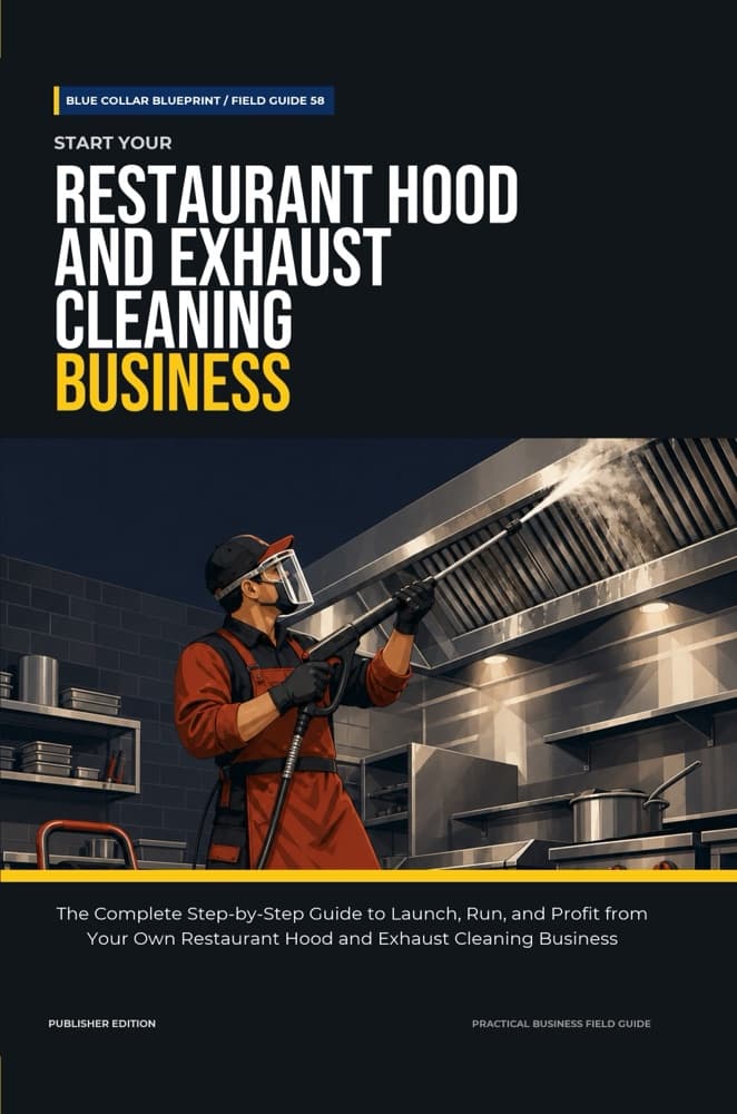 Start Your Restaurant Hood and Exhaust Cleaning Business, second edition book cover